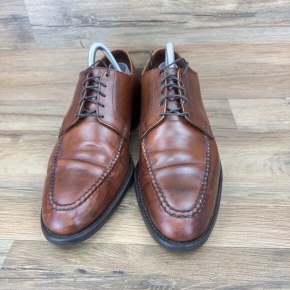 Allen Edmonds Size 9 Powell Mens Shoes Dress Oxfords Brown Leather Lace Up main image 6